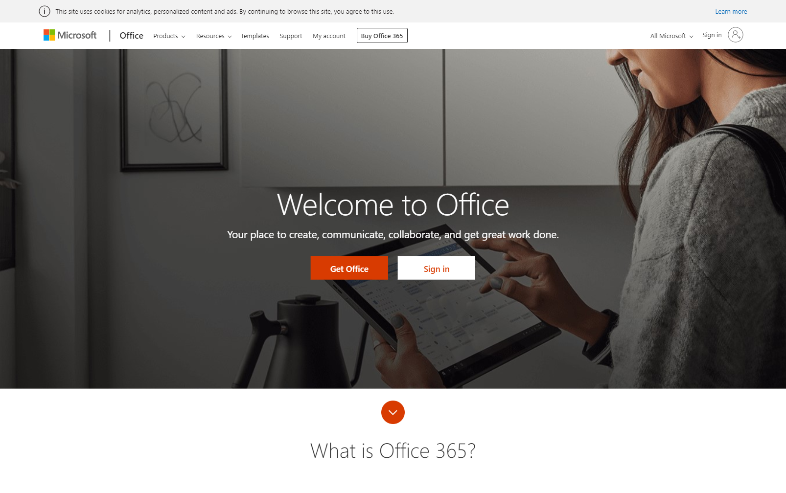 microsoft office student contact admin
